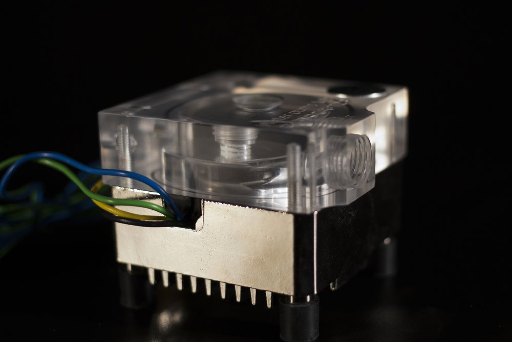 Pump after polishing.