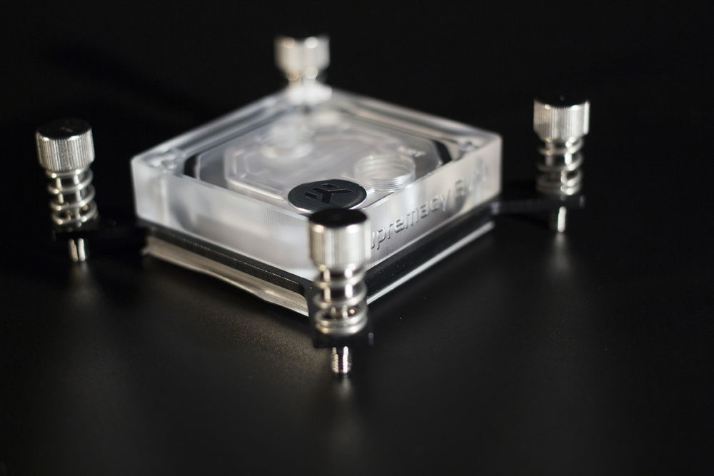 CPU block before polishing.