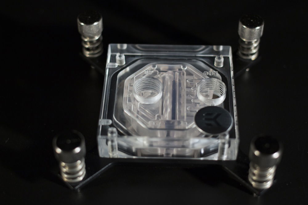 CPU block after polishing.