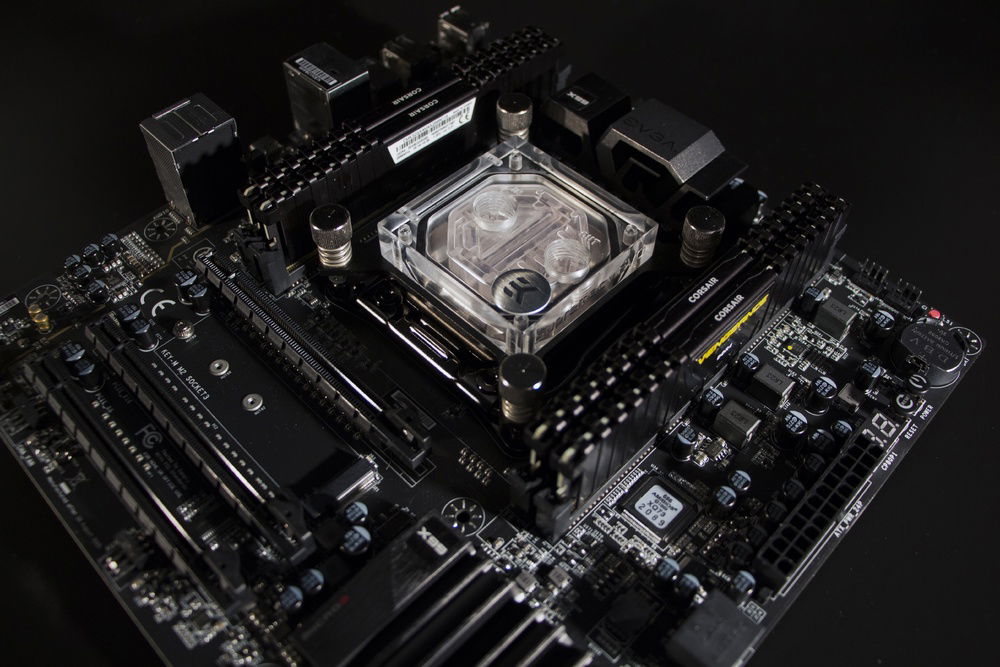 CPU block after polishing.