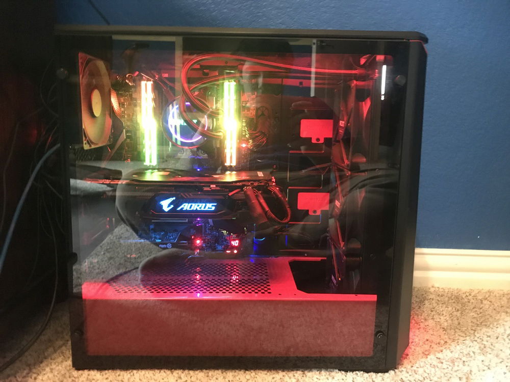 Full view of chassis