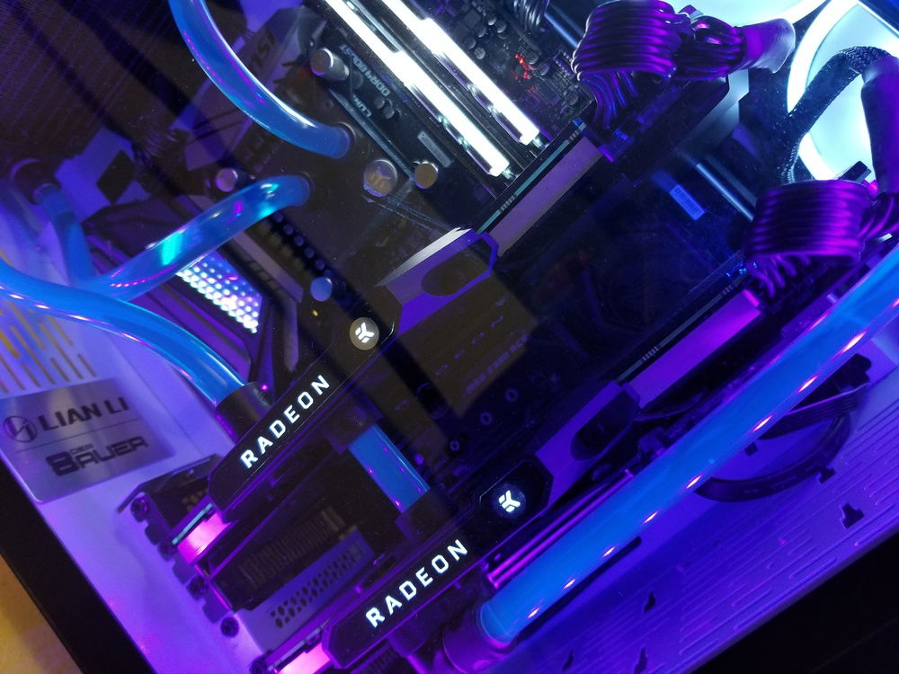 Up close of Vega actually staying Cool