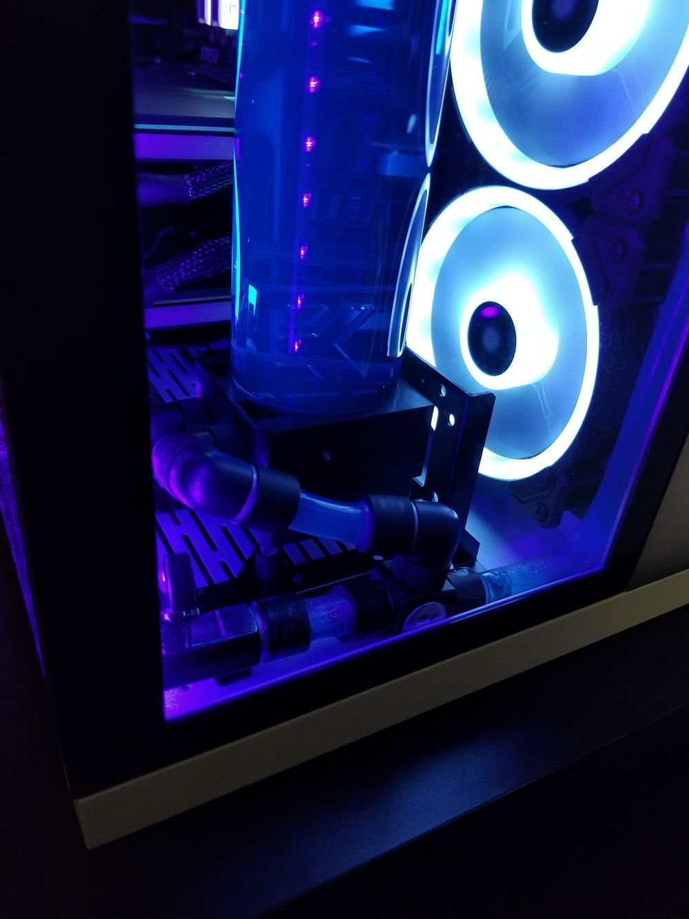 mix mash of Aluminum parts to get a drain valve