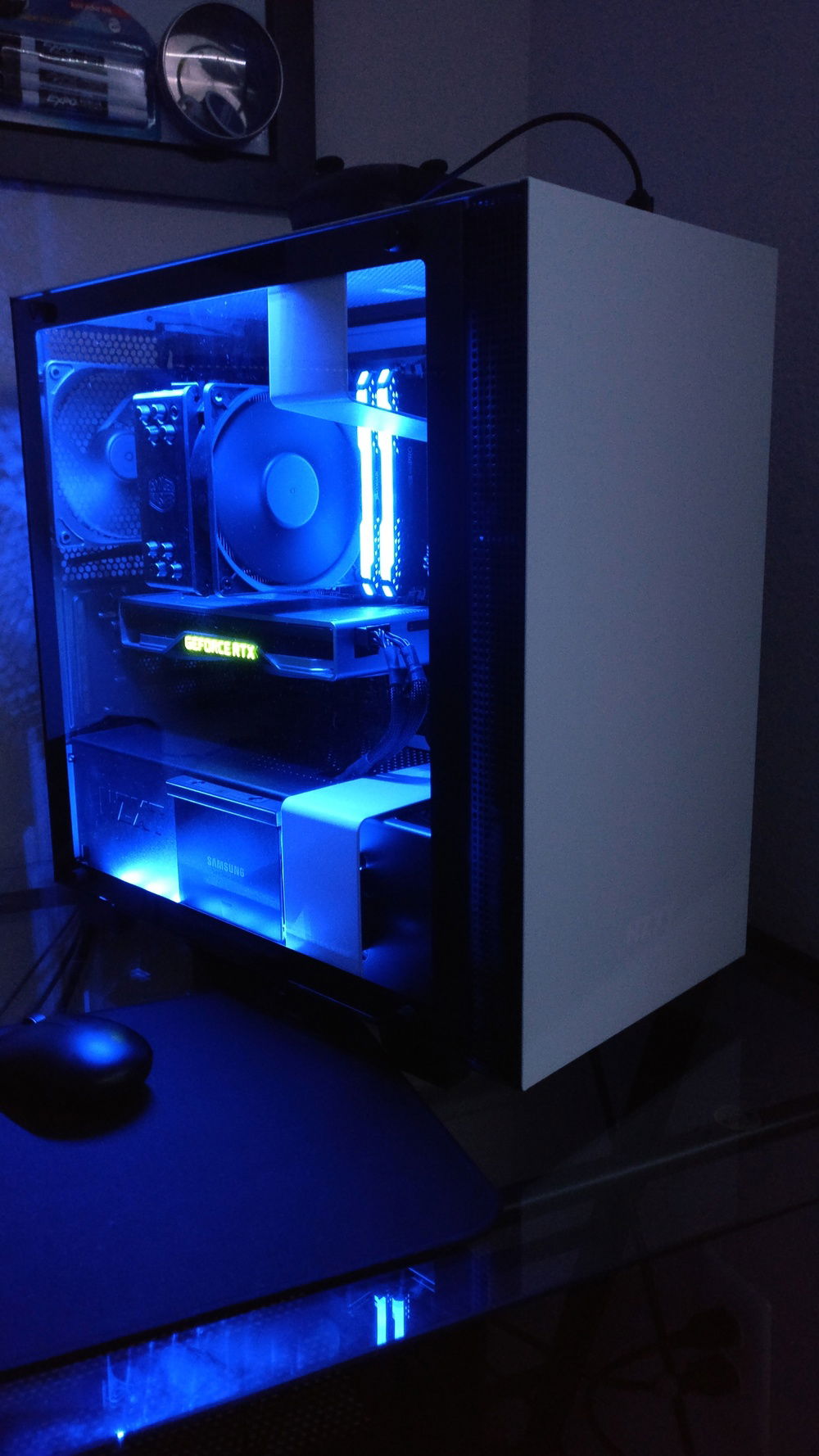 Blue RGB.
