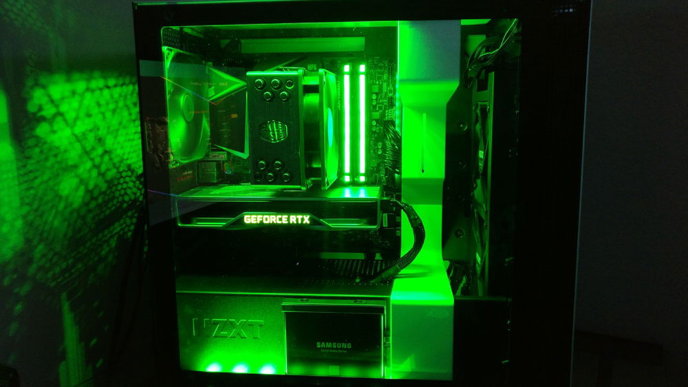 Green RGB.