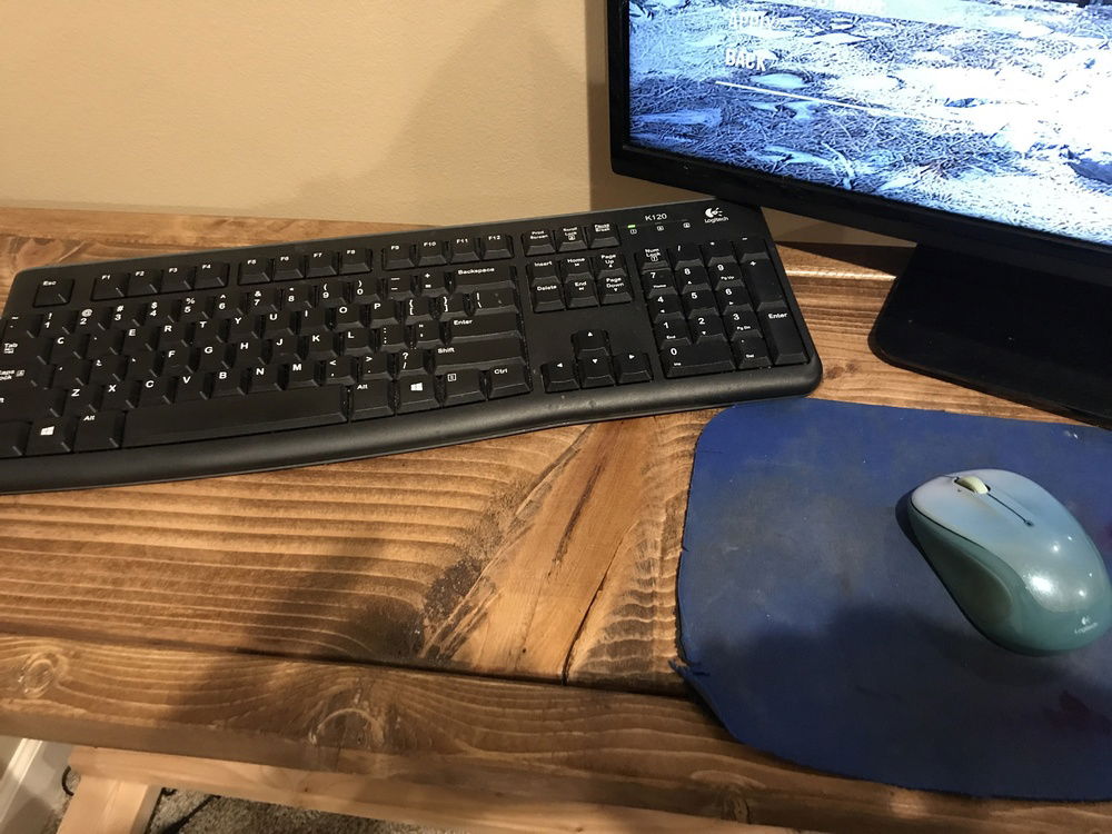 Logitech keyboard and mouse. Standard